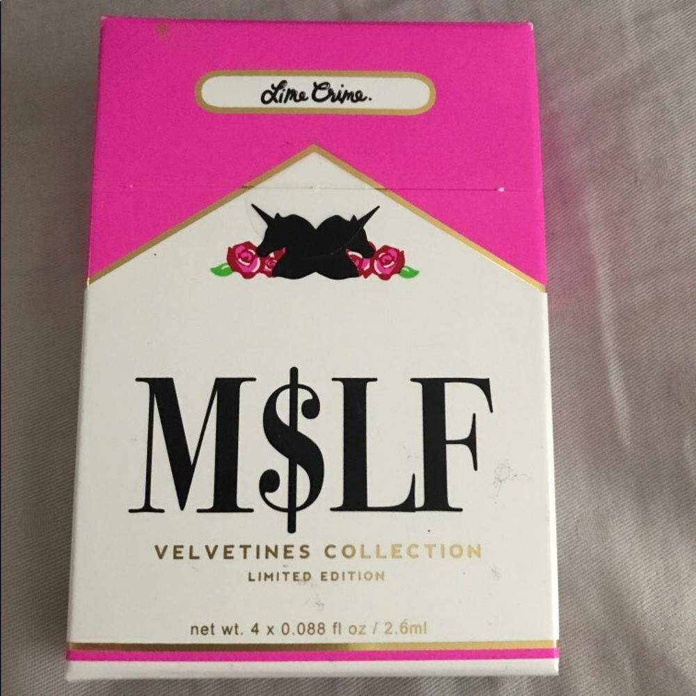 Lime crime bnib “m$lf” liquid lipsticks
